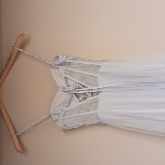 Light Blue Prom Dress - Picture 4 of 6
